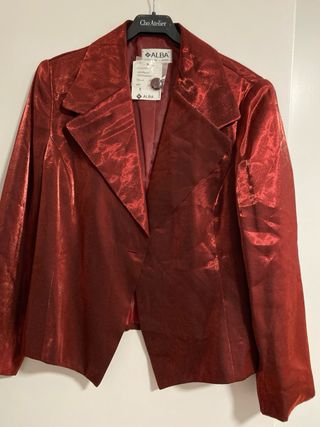 Blazer brillante fiesta.