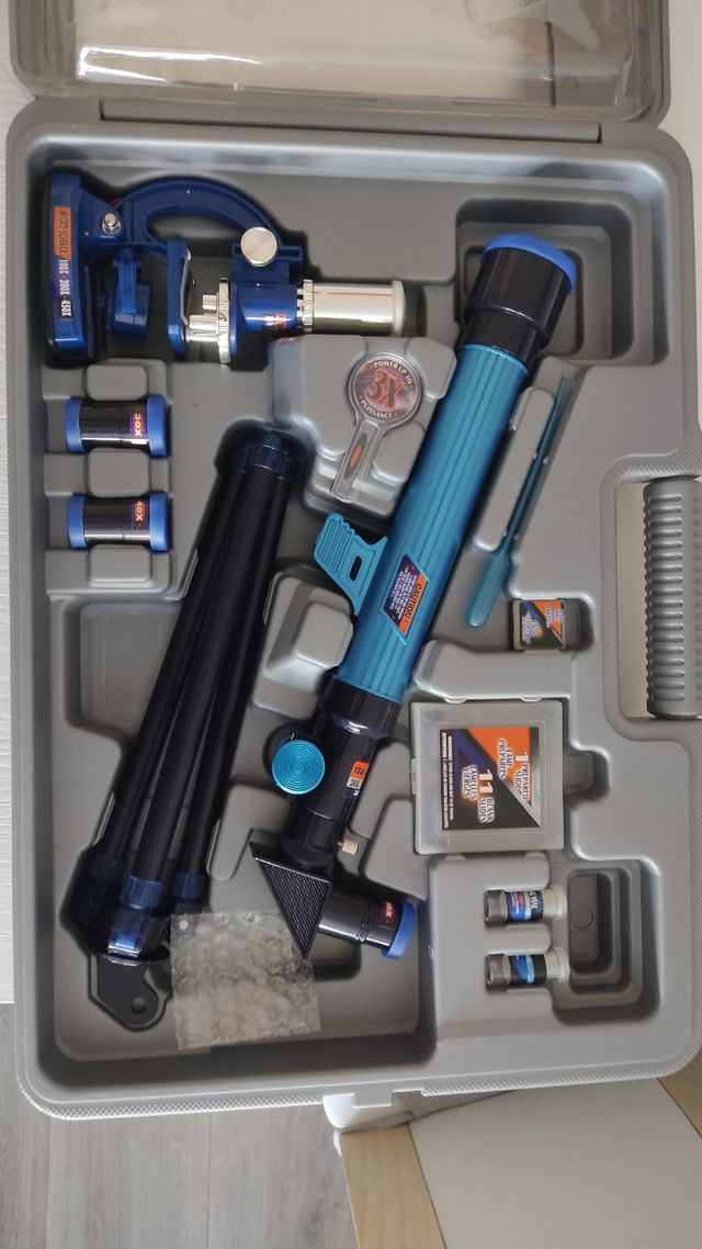 Set Microscopio y Telescopio