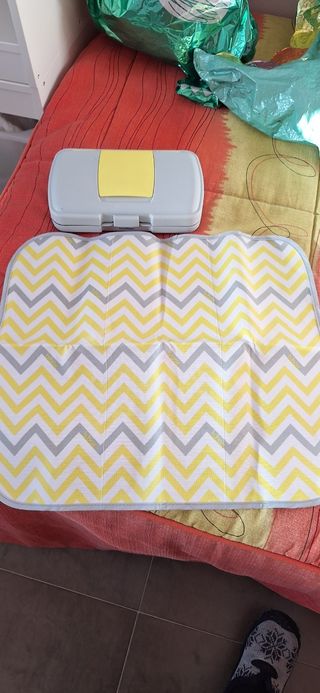 Cambiador de bebé para bolsa de carro