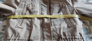 Parka cazadora verde.Convertible