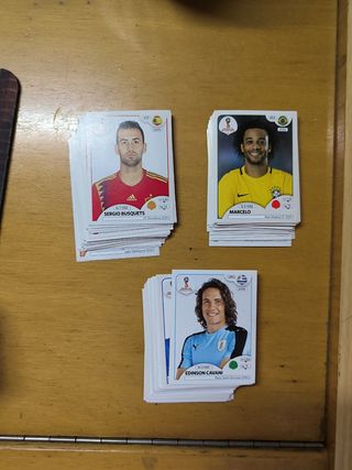Pack Cromos Mundial Rusia 2018