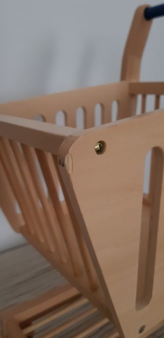 Carrito de la compra madera niñ@