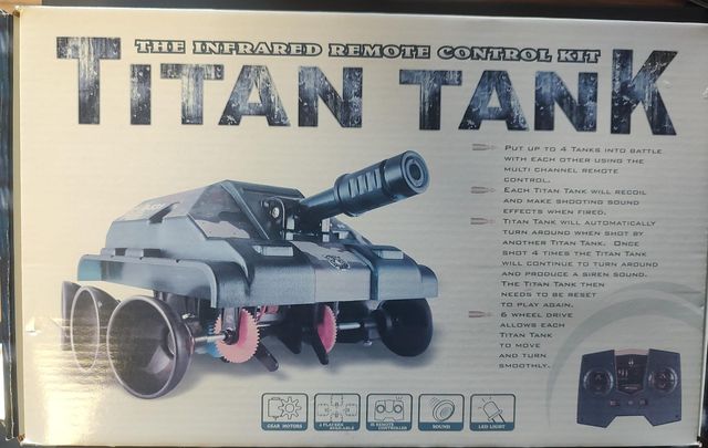 Robot teledirigido TANQUE fadisel