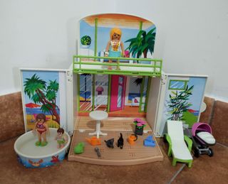 Cofre bungalow Playmobil
