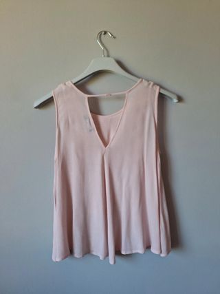 Blusa rosa Bershka