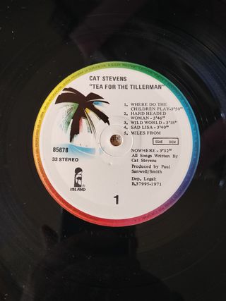 Disco vinilo L.P. Cat Steven