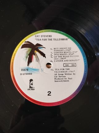 Disco vinilo L.P. Cat Steven