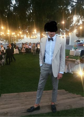 Americana traje hombre