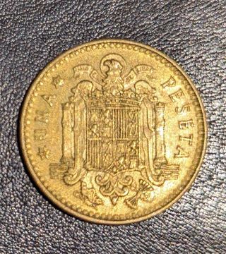 Moneda 1 peseta 1975