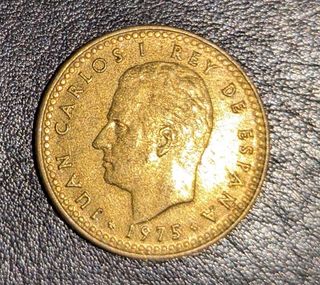 Moneda 1 peseta 1975