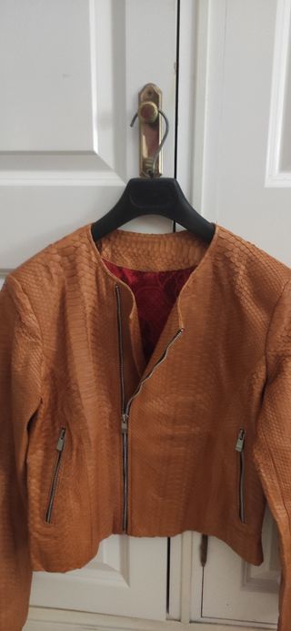 Chaqueta Piel de Serpiente