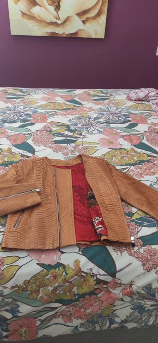 Chaqueta Piel de Serpiente