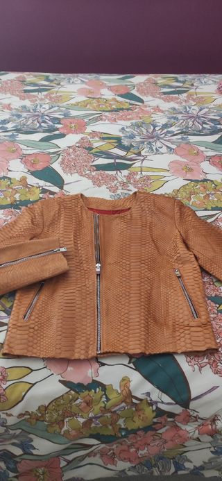 Chaqueta Piel de Serpiente