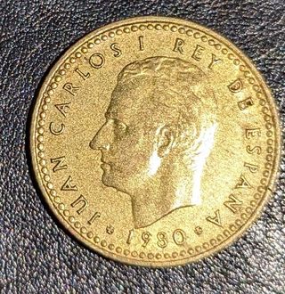 Moneda 1 peseta 1980