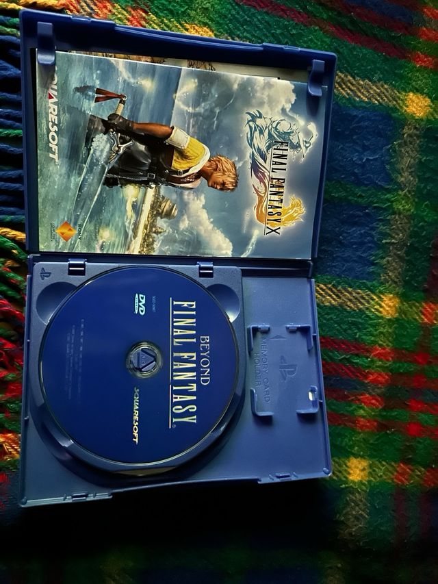 Final fantasy x con dvd bonus ps2