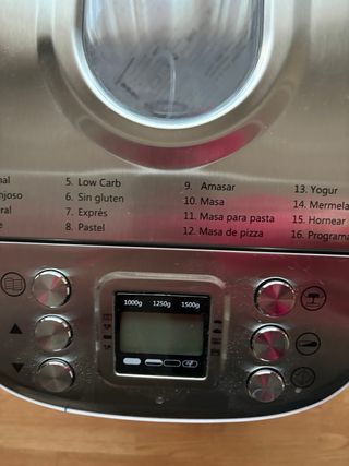 Panificadora Lidl. Silvercrest. Ultimo modelo