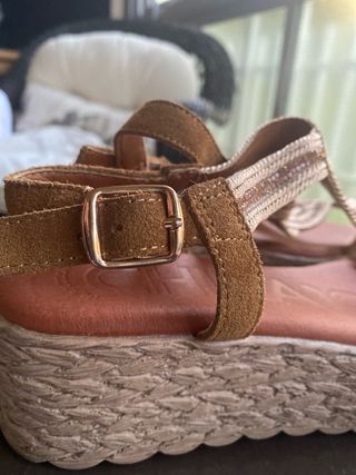 Sandalias fiesta Brillos