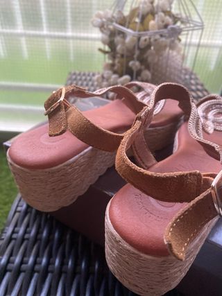 Sandalias fiesta Brillos