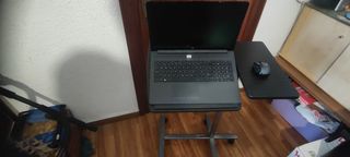 Mesa para portátil negra