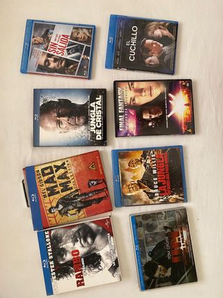 Películas DVD blue Ray 3D originales