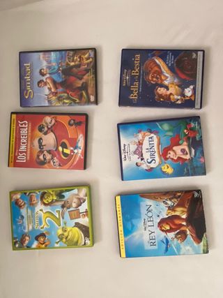 Películas DVD blue Ray 3D originales