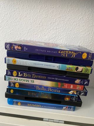 Películas DVD blue Ray 3D originales