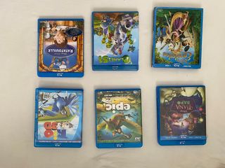 Películas DVD blue Ray 3D originales
