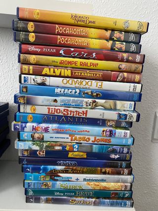 Películas DVD blue Ray 3D originales