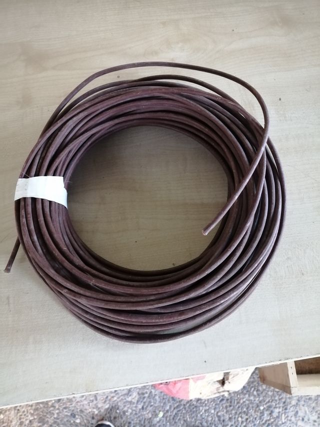 CABLE ELECTRICO UNIPOLAR DE 1 X 6 MM MARRON