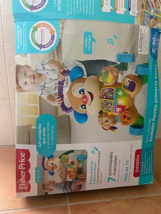 Andador Correpasillos primeros pasos Fisher Price