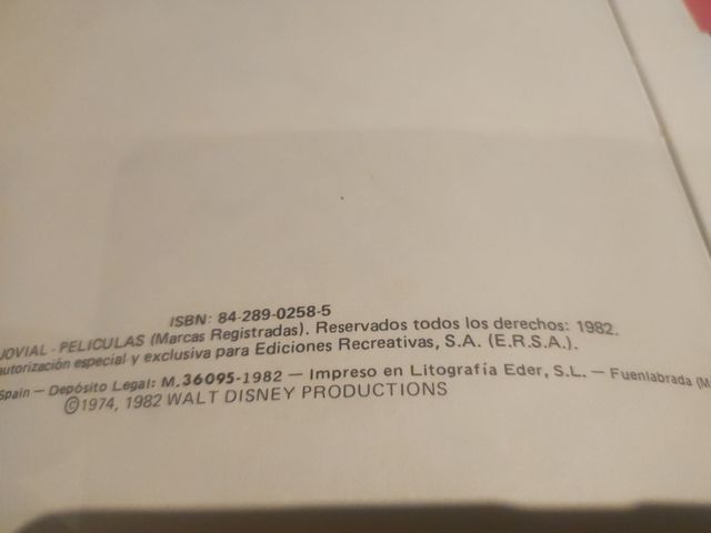 Libro películas Walt Disney