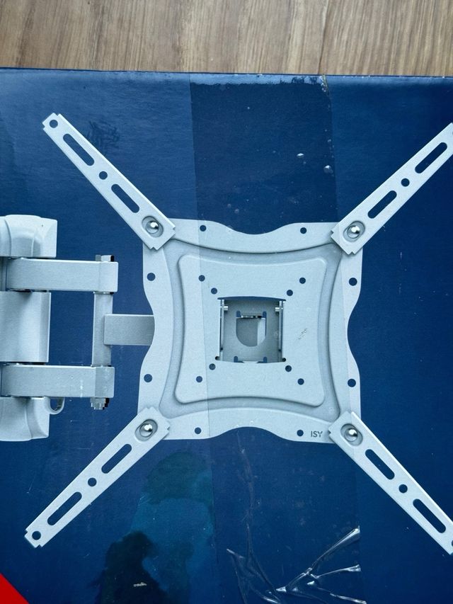 soporte  brazo blanco TV WANDHATERUNG