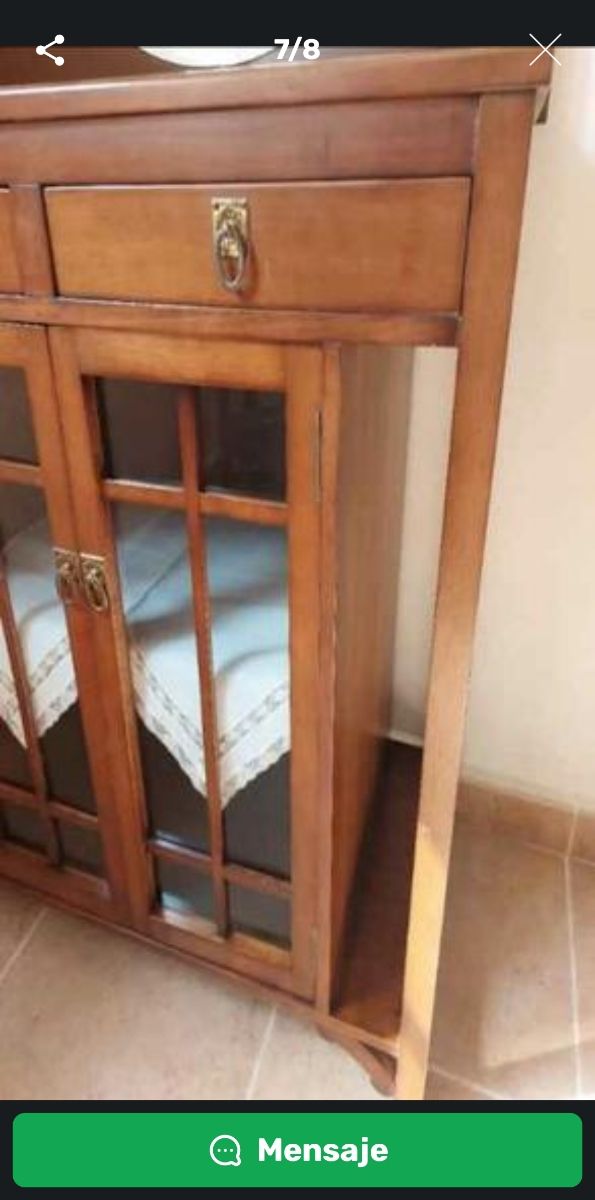 Aparador de madera maciza roble