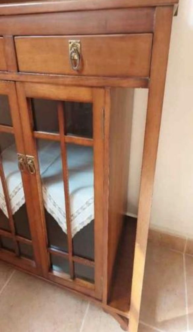 Aparador de madera maciza roble