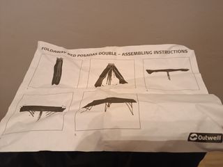 Cama plegable camping outwell