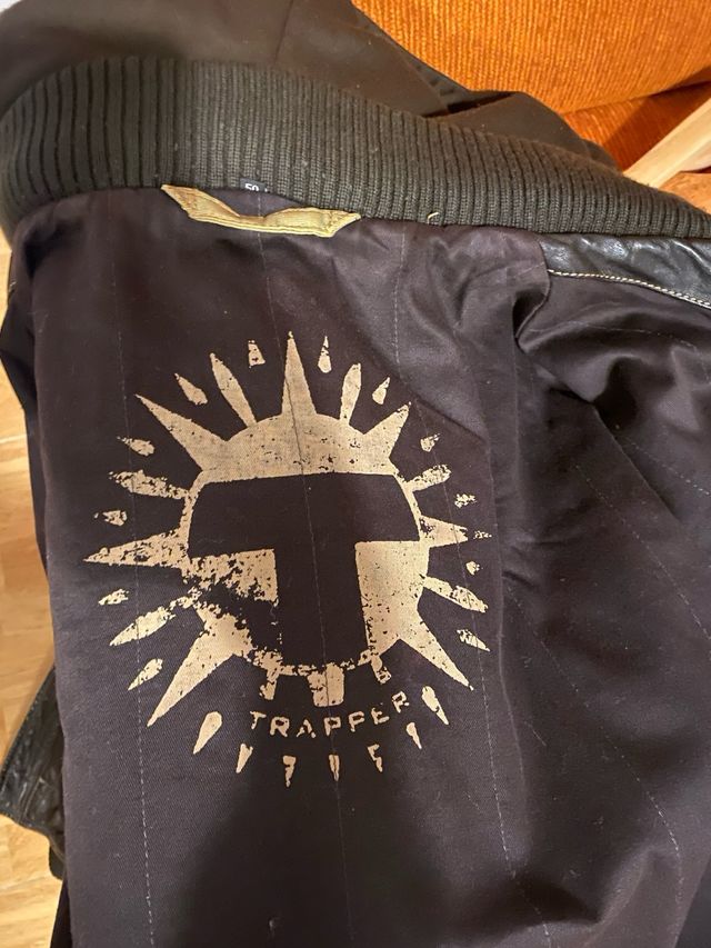 Chaqueto cuero Marrón