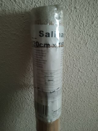 Estor de bambú enrollable