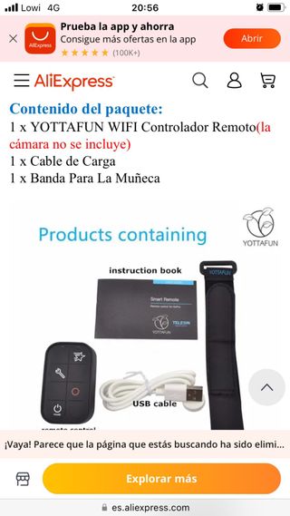 Control remoto GoPro Nuevo