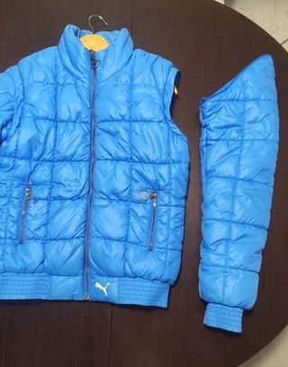 Chaqueta,chaleco plumón Puma. Mujer 