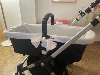 Funda capazo bugaboo camaleon Blanco piqué