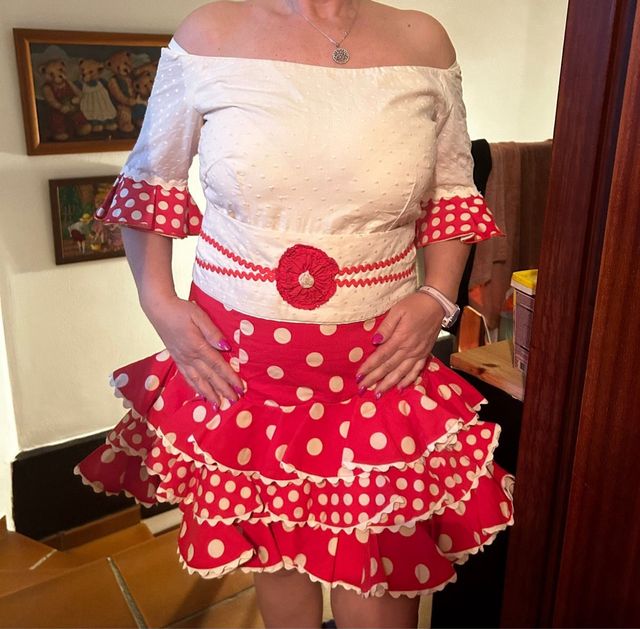Traje  flamenca