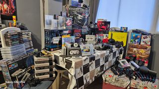 Grande collezione di console e giochi parte 1 di 2