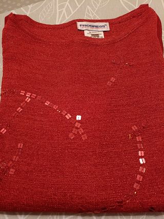 Top rojo talla M/L