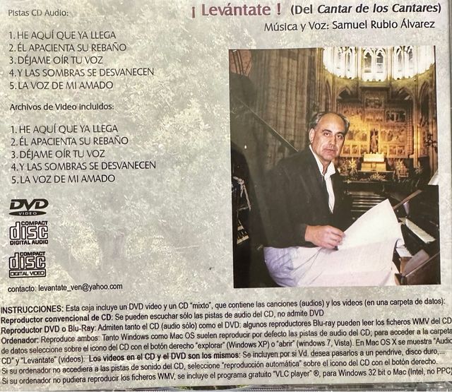 CD Levantate El Cantar de los cantares
