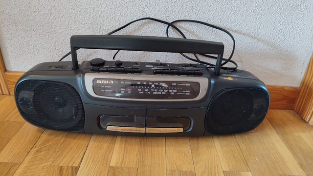 Radio casete doble con radio