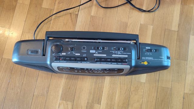 Radio casete doble con radio