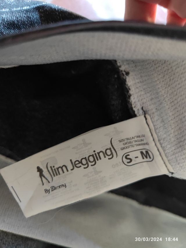 Leggins térmicos tipo vaqueros talla S-M