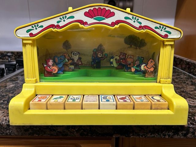 JUGUETE PIANO VINTAGE