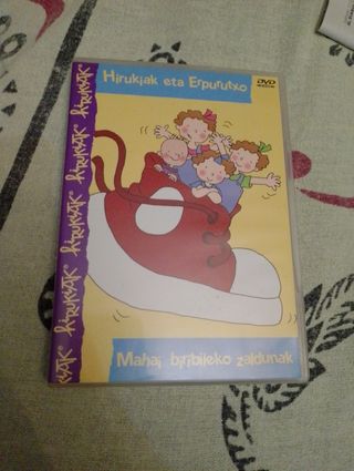 dvd las tres mellizas en euskera