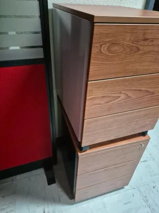 Módulo de gavetas com chave